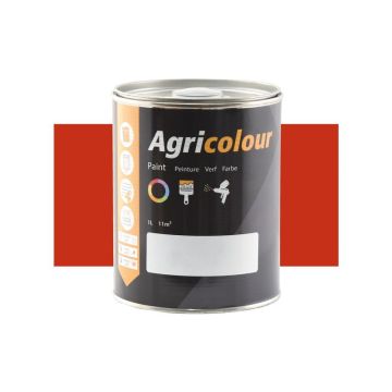 Verf - glans, Oranje Vermiljoen 1 ltr(s) Blik (RAL 2002)