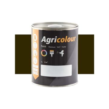 Verf - glans, donker bruin 1 ltr(s) Blik