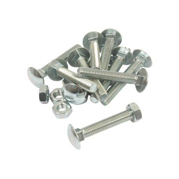 Slotbout, Afm.: M10x65mm (Din 603-555)