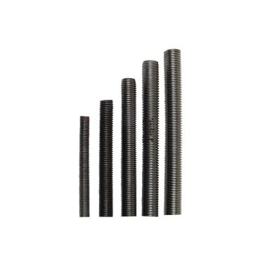 Draadeind M20 4.6 zwart