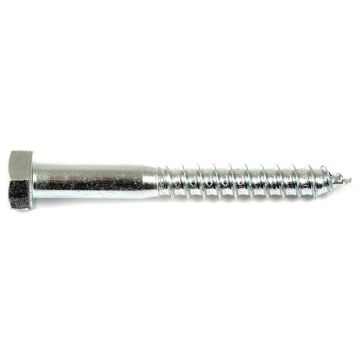 Houtdraadbout M6x 50 4.6 verzinkt DIN 571