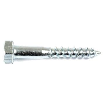 Houtdraadbout M8x 50 4.6 verzinkt DIN 571