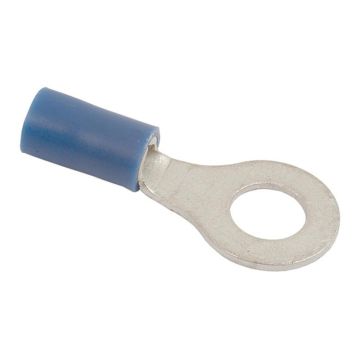 Anneau de raccordement de câble, décharge de traction simple,, 6.2mm, bleu (1.5 - 2.5mm)