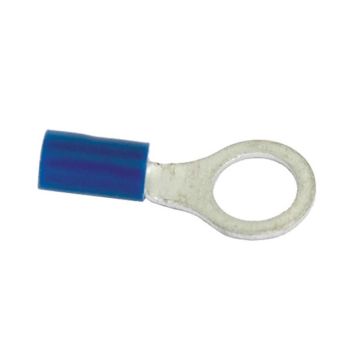 Anneau de raccordement de câble, décharge de traction simple,, 8.4mm, bleu (1.5 - 2.5mm)