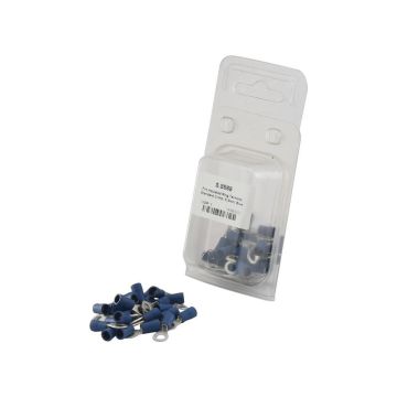 Cosse de câble, décharge de traction simple,, 5.3mm, Bleu (1.5 - 2.5mm) (Agripak 25 pièces)