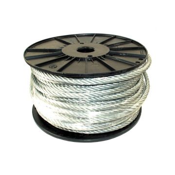 Câble d'acier - Acier, Ø4mm x 100M