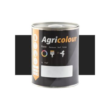 Verf - glans, Verkeer Zwart 1 ltr(s) Blik (RAL 9017)