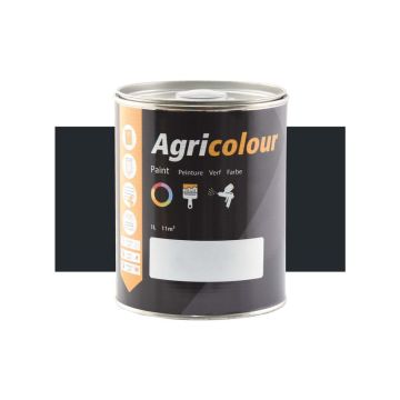 Verf - glans, Zwart 1 ltr(s) Blik
