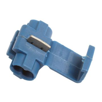 Borne Scotchlock, décharge de traction simple, bleu