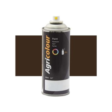 Verf - glans, donker bruin 400 ml spuitbus