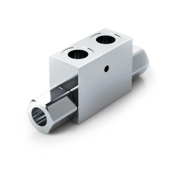 MARCHESINI Dubbele bediende terugslagklep 1/4'' BSP (20 L/min Volumestroom)