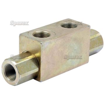 CHECK VALVE DUAL 3/8\"BSP