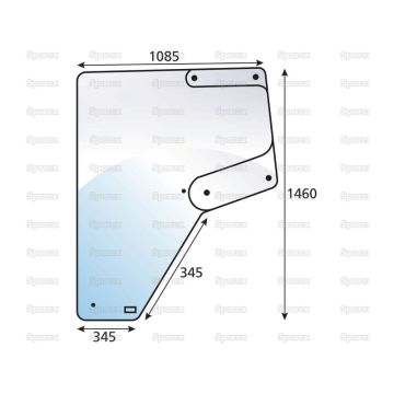 Glass Door LH