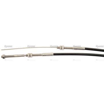 Handgaskabels - Lengte: 2810mm, Lengte buitenkabel: 2469mm.