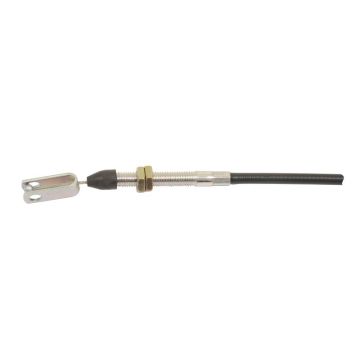 (Voet) Gaskabels - Lengte: 617mm, Lengte buitenkabel: 485mm.