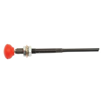Anschlagseile - Länge: 1784 mm, Länge des Außenkabels: 1563 mm.