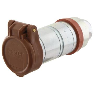 Bavette anti-poussière 1/2'' Marron pour partie femelle TA12M
