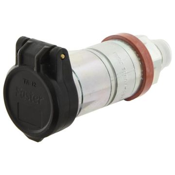 Rabat poussière 1/2'' Noir pour partie femelle TA12N