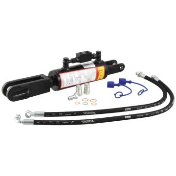 Hydraulischer Niveauregler mit Schläuchen, Min. Länge: 540mm, Innen-Ø des Zylinders: 80mm.