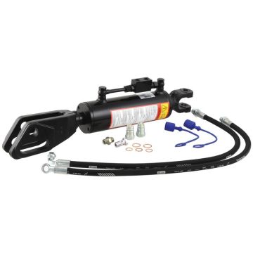 Hydraulischer Niveauregler mit Schläuchen, Min. Länge: 620mm, Innen-Ø des Zylinders: 90mm.