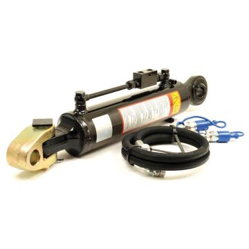 Hydraulisch Topstang (Cat. 3/3) Scharnier en Kogel, Cylinder binnen Ø : 120mm, Min. Lengte : 760mm.
