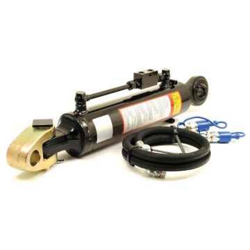 Hydraulisch Topstang (Cat. 40mm/3) Scharnier en Kogel, Cylinder binnen Ø : 120mm, Min. Lengte : 760mm.