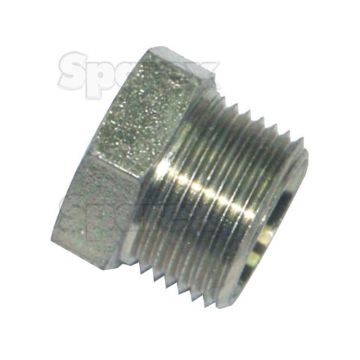 HYD FIT-BLANK PLUG M/F TUBE 12