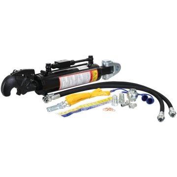 Hydraulisch Topstang (Cat.28mm/2) Scharnier en Q.R CBM Haak, Cylinder binnen Ø: 80mm, Min. Lengte: 640mm.
