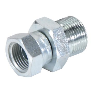 Hydraulisch verloopstuk 3/4'' BSP Man x 1/2'' BSP Wartelmoer, vrouwelijk