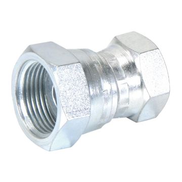 Hydraulisch verloopstuk 1/2'' BSP Wartelmoer, vrouwelijk x 3/4'' BSP Wartelmoer, vrouwelijk