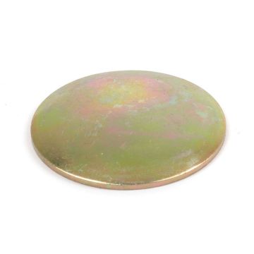 Bouchon de congélation - 1-3/4'' (type bombé - acier doux)