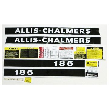 AUFKLEBERSATZ- ALLIS CHAMLERS 185
