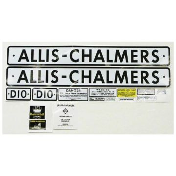 AUFKLEBERSATZ- ALLIS CHAMLERS D10