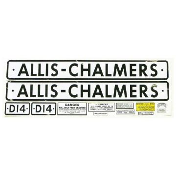 AUFKLEBERSATZ- ALLIS CHAMLERS D14