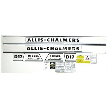 AUFKLEBERSATZ-ALLIS D17 SERIE 3