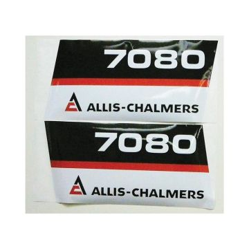AUFKLEBERSATZ-ALLIS CHALMERS 7080