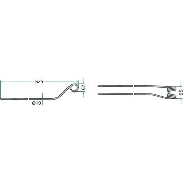 Krone 2650100 buitenkant rechts