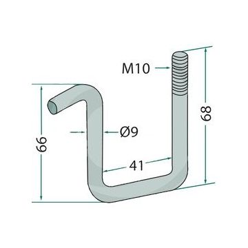 Bevestiging Eggetand 033299