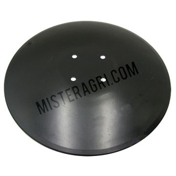 Eggeschijf - glad, gebogen, 4-gaats, D: 460 x 4 mm