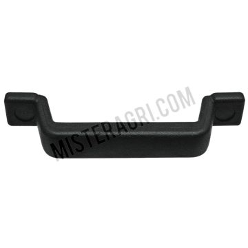 Rubber beugelgreep - zwart