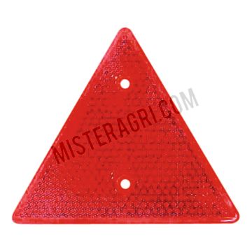 Driehoeksreflector - rood