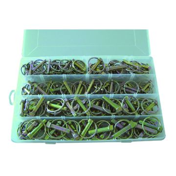 Assortimentsdoos 120 borgpennen - 6x45 tot 11x45