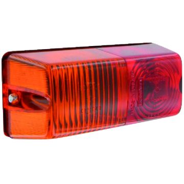 Lampglas achterlamp (incl. basis)