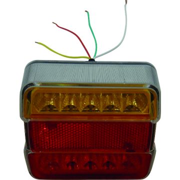 Achterlicht (LED) 4 functies - Stelec