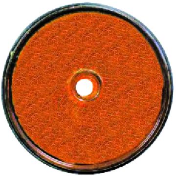 REFLECTOR ROND ORANJE DIAMETRE 61 LOS