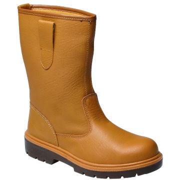 BOTTES DE SÉCURITÉ EN CUIR NON DOUBLÉ M42