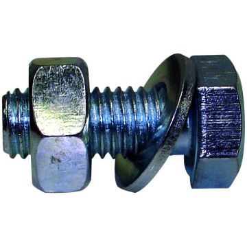 BOULON/ÉCROU HEXAGONAL 11X35 10.9 + RONDELLE (25)