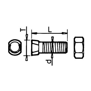 BOUT CONISCHE KOP 12X34 KVERNELAND (25)