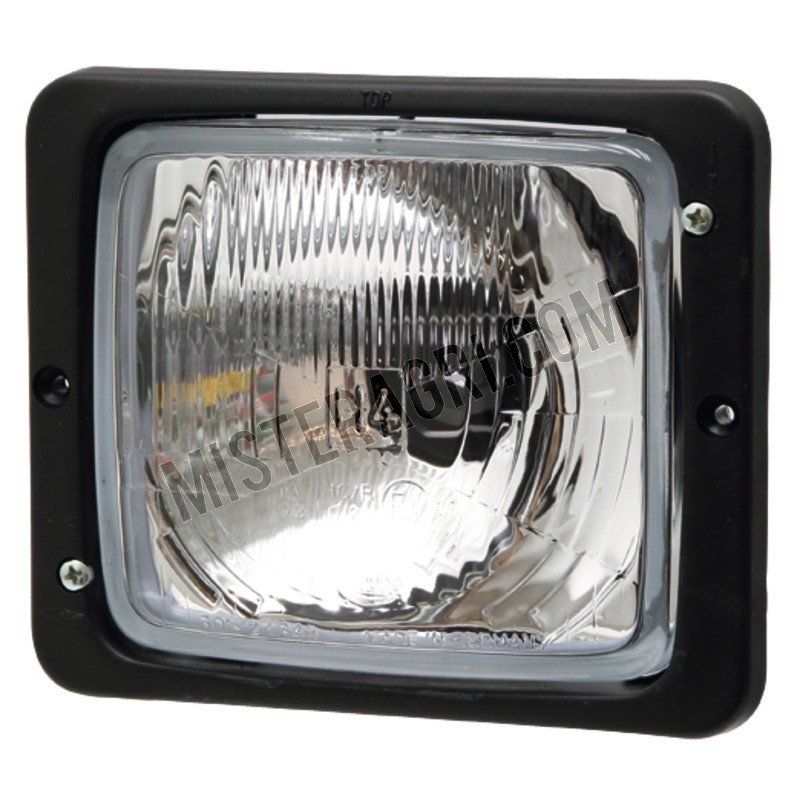 Koplamp - H4, inbouw in radiateurgrille