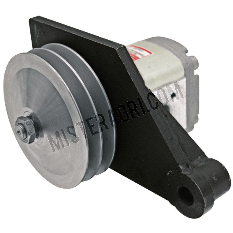 Hydrauliekpomp - met houder en poelie